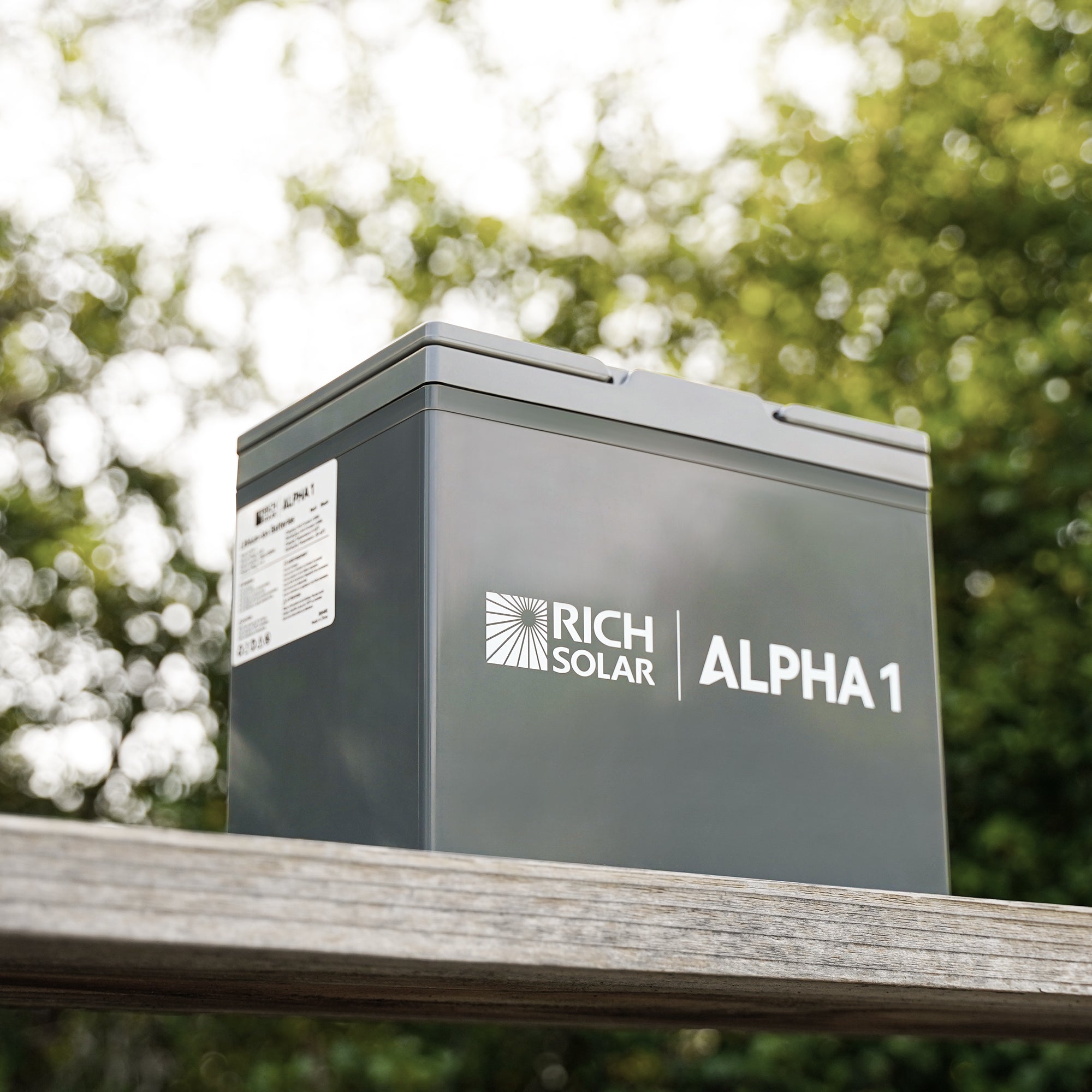 Rich Solar Alpha 1 LiFePO4 12 Volt Lithium Battery (1,280Wh)