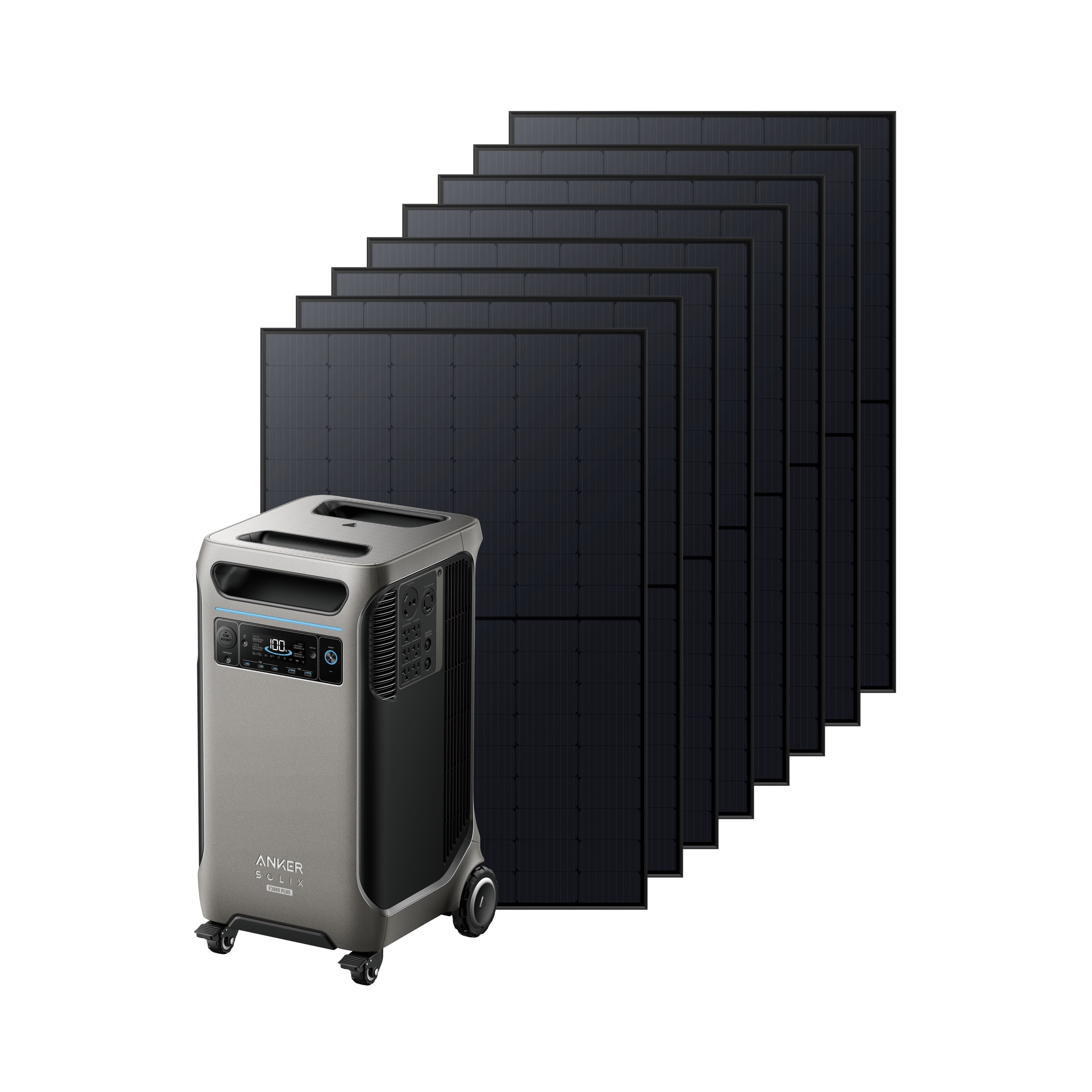 Anker SOLIX F3800 Plus Power Station + 440W Rigid Solar Panels