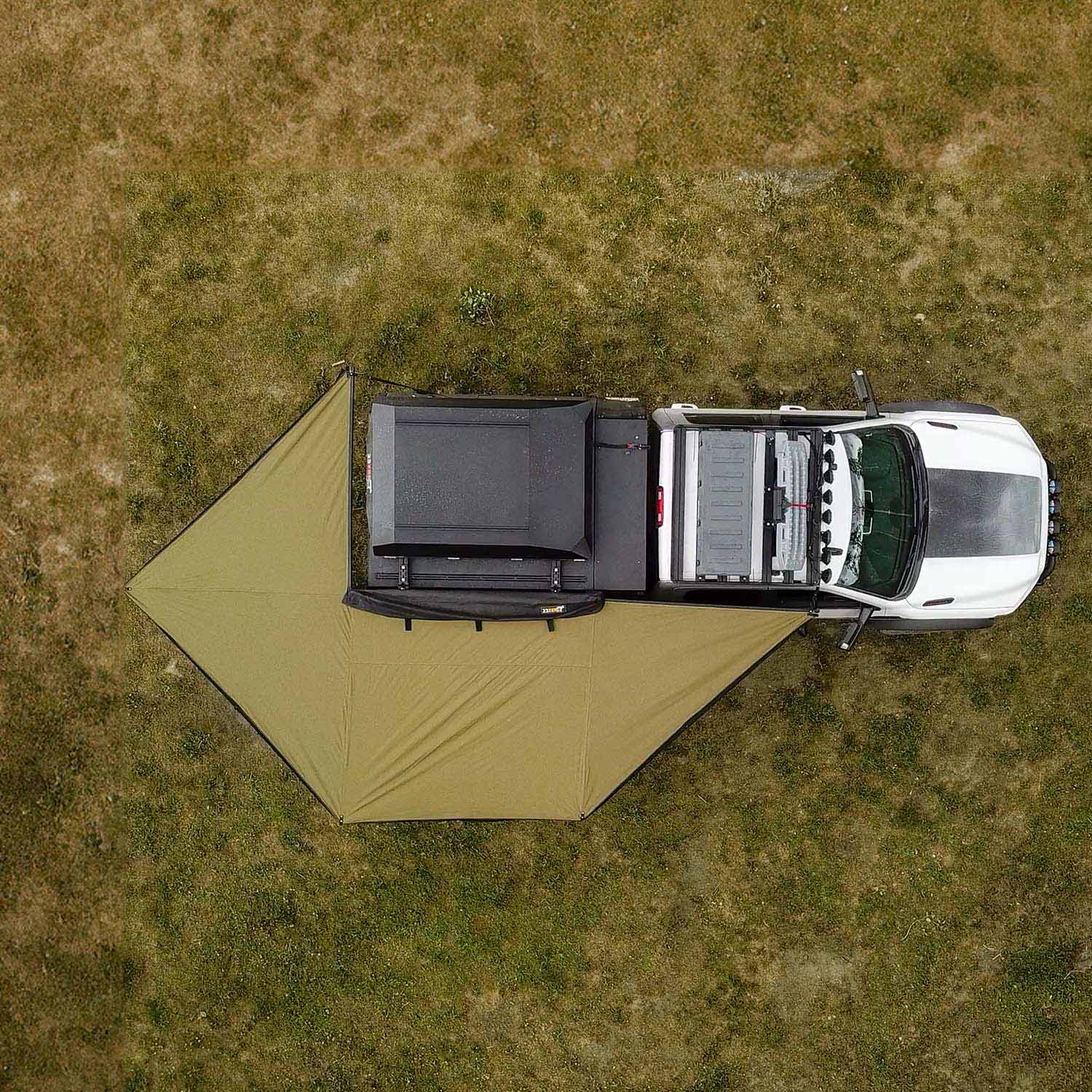 23Zero Peregrine PRO 5 270 Degree Awning + 1.0 Solid Wall – Left Side