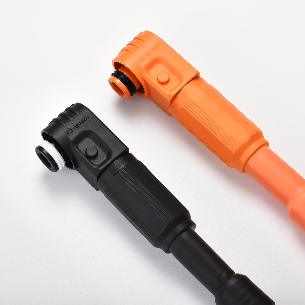 Rich Solar 4 AWG 3/8” Battery Cables | Pair of Orange & Black Pure Copper Battery Cables for Server Rack Busbar - Image 6