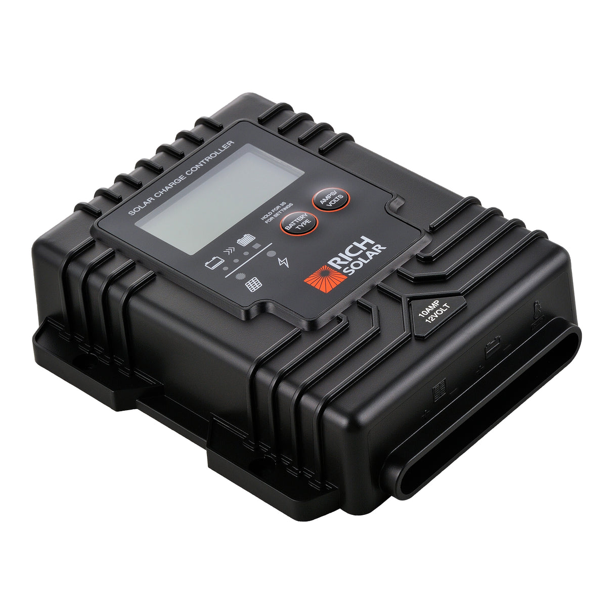 Rich Solar BRAVO Waterproof 10 | 10 Amp Waterproof PWM Solar Charge Controller | Waterproof 10A 12V PWM Solar Controller - Image 6