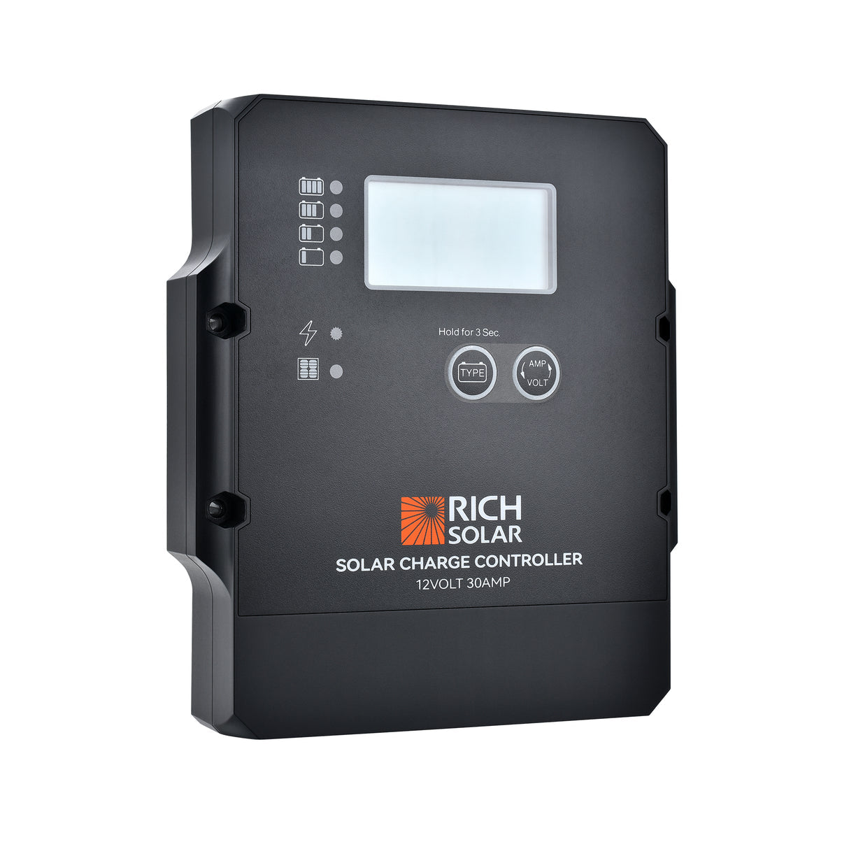 Rich Solar 30 Amp PWM Solar Charge Controller | 12V 30A PWM Controller - Image 6