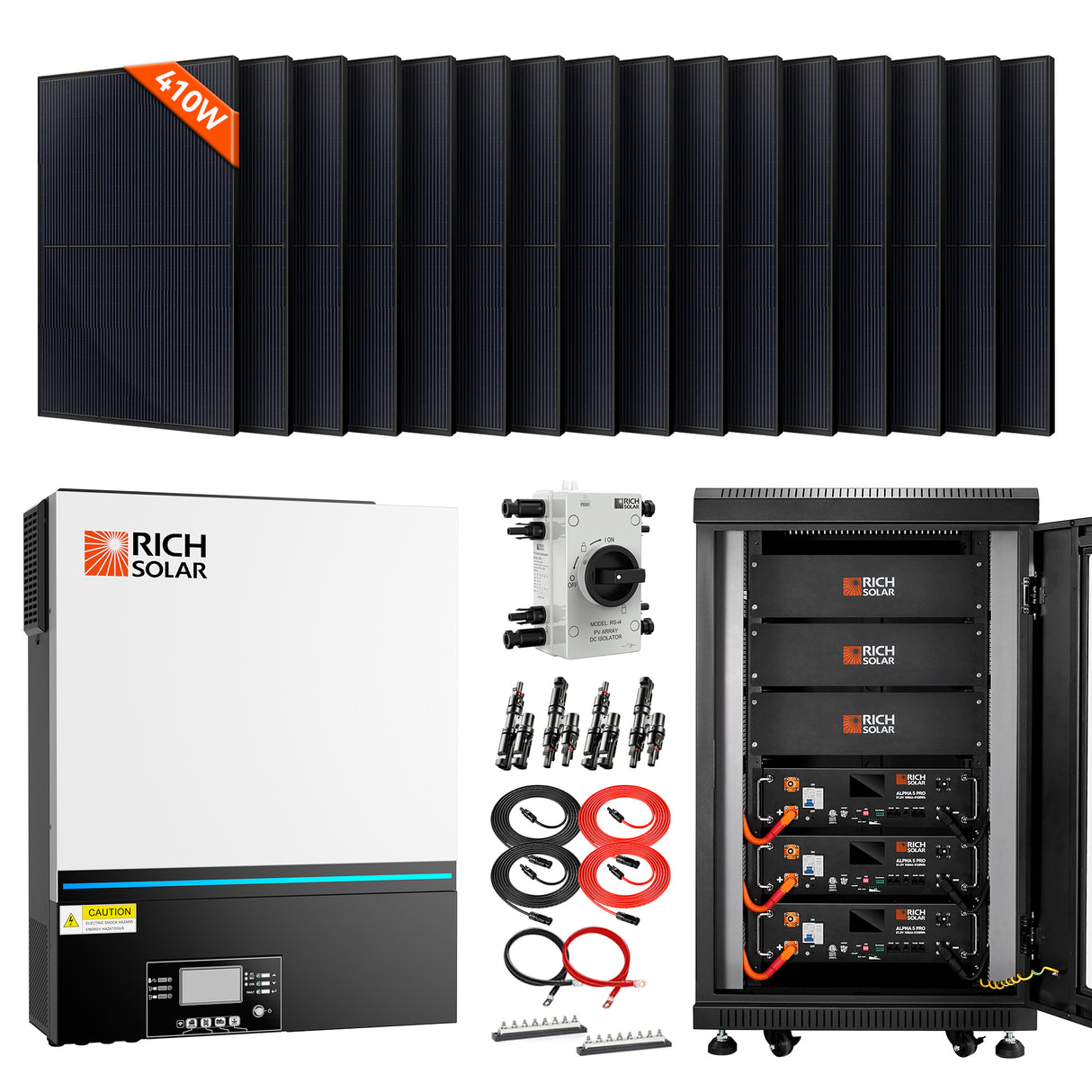 Rich Solar 48V Complete Offgrid Solar Kit (6.5kW) - Image 2