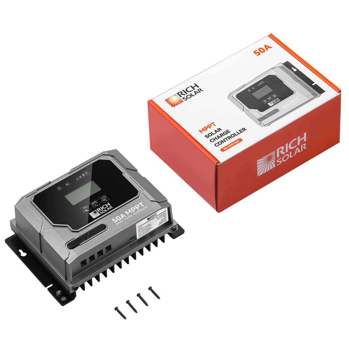 Rich Solar BRAVO 50 | 50 Amp MPPT Solar Charge Controller | Premier 50A 12V/24V MPPT Solar Controller - Image 9