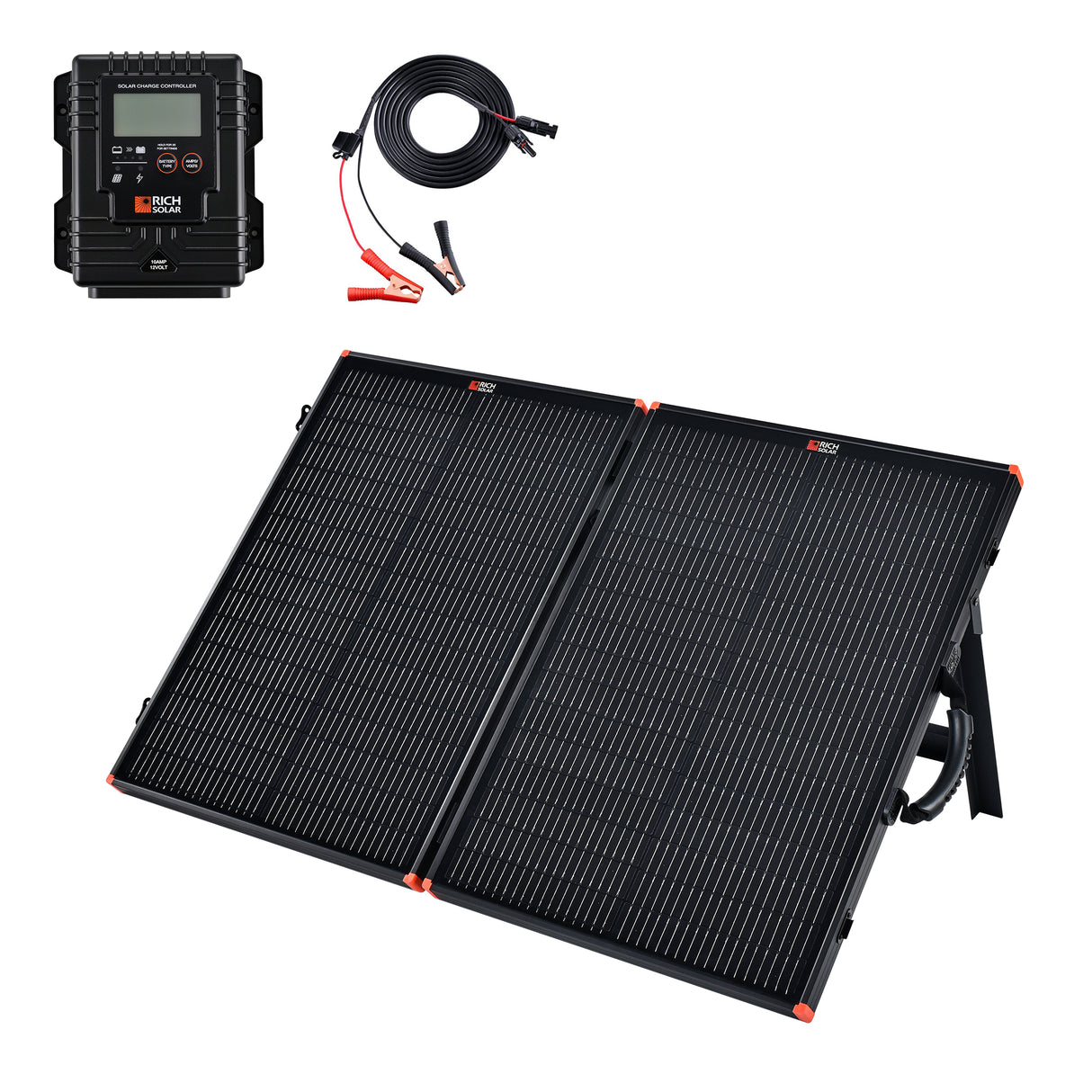 Rich Solar MEGA 100 - 100W 12V Briefcase Solar Panel - Image 3