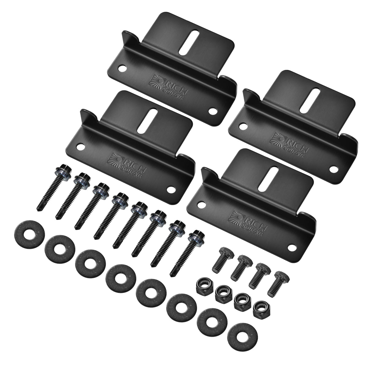 Rich Solar Z-Brackets | Mounting Hardware Z-Brackets with Screws | Designed for RICH SOLAR MEGA Series Solar Panels - Image 7