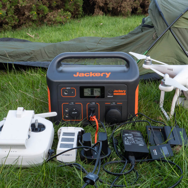 Jackery E500 Plus Solar Power Generator (518Wh)
