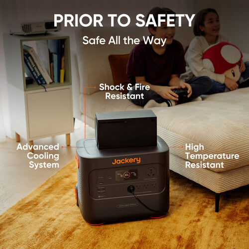 Jackery Explorer 2000 Plus Power Station with SolarSaga 200W Solar Panel (2042 Wh + 200 W)