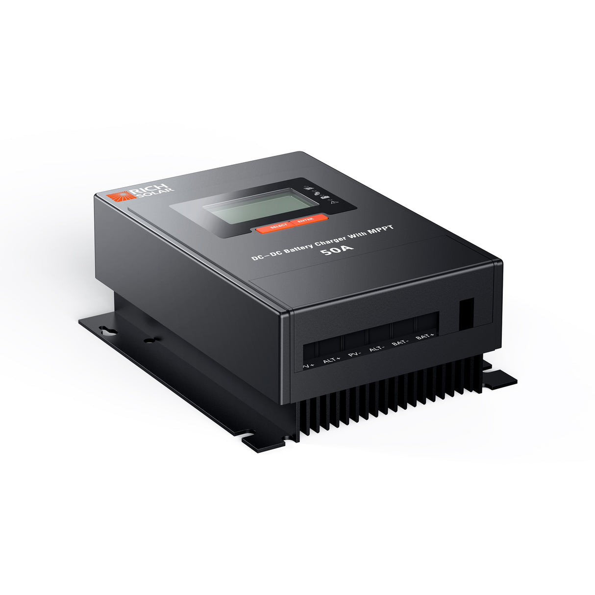 Rich Solar BRAVO 50 DC | 50 Amp DC-DC Solar Charge Controller with MPPT | Premium 50A 12V/24V DC-DC Solar Controller with MPPT - Image 4