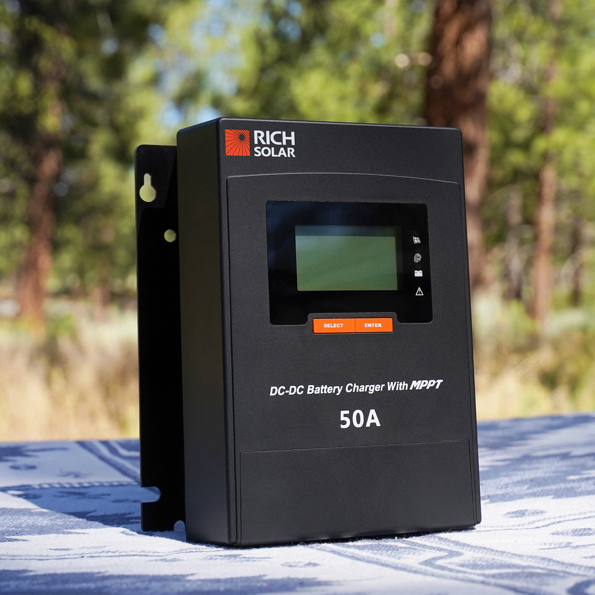 Rich Solar BRAVO 50 DC | 50 Amp DC-DC Solar Charge Controller with MPPT | Premium 50A 12V/24V DC-DC Solar Controller with MPPT - Image 3
