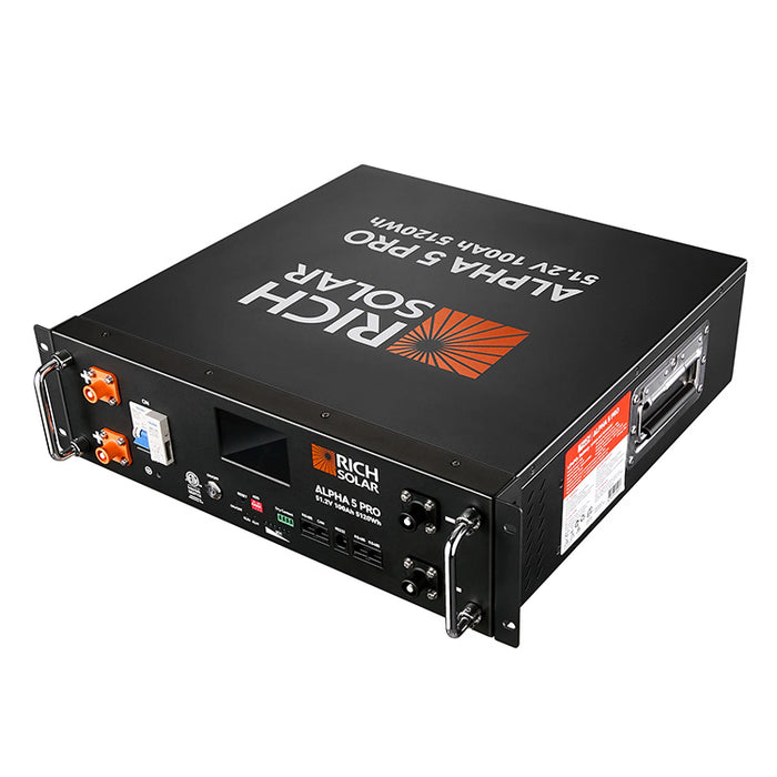 Rich Solar 12K Hybrid Inverter / 61.4 kWH Battery Kit - Image 8
