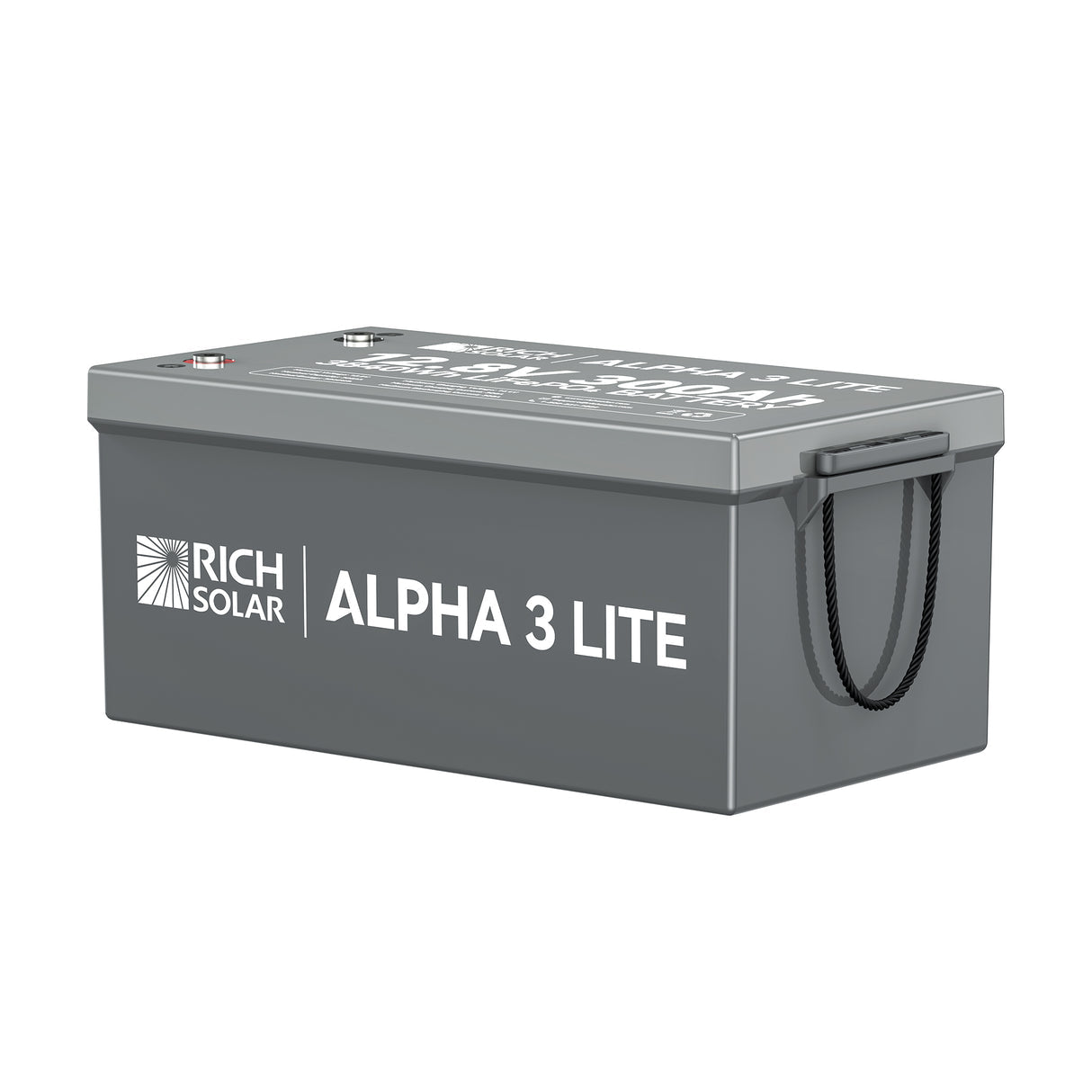 Rich Solar Alpha 3 LITE LiFePO4 12 Volt Lithium Battery (3,600Wh) - Image 4