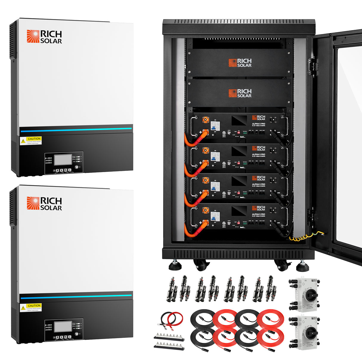 Rich Solar 48 Volt Offgrid Solar Kit, No Panels - Image 2