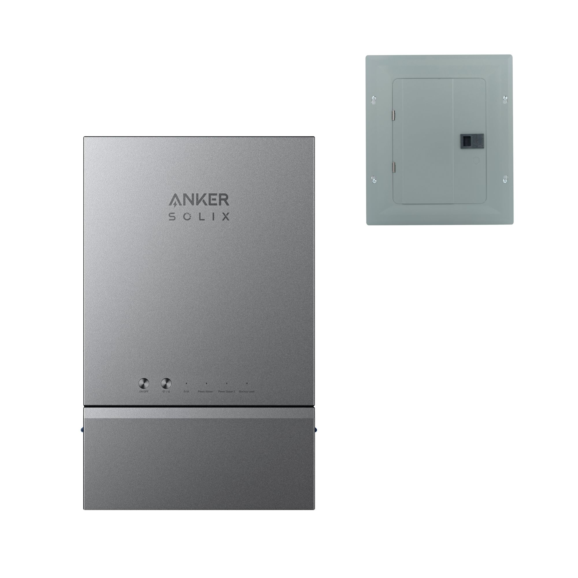 Anker SOLIX F3800 Plus Power Station 2-Pack (7680Wh) + Home Power Panel + Subpanel