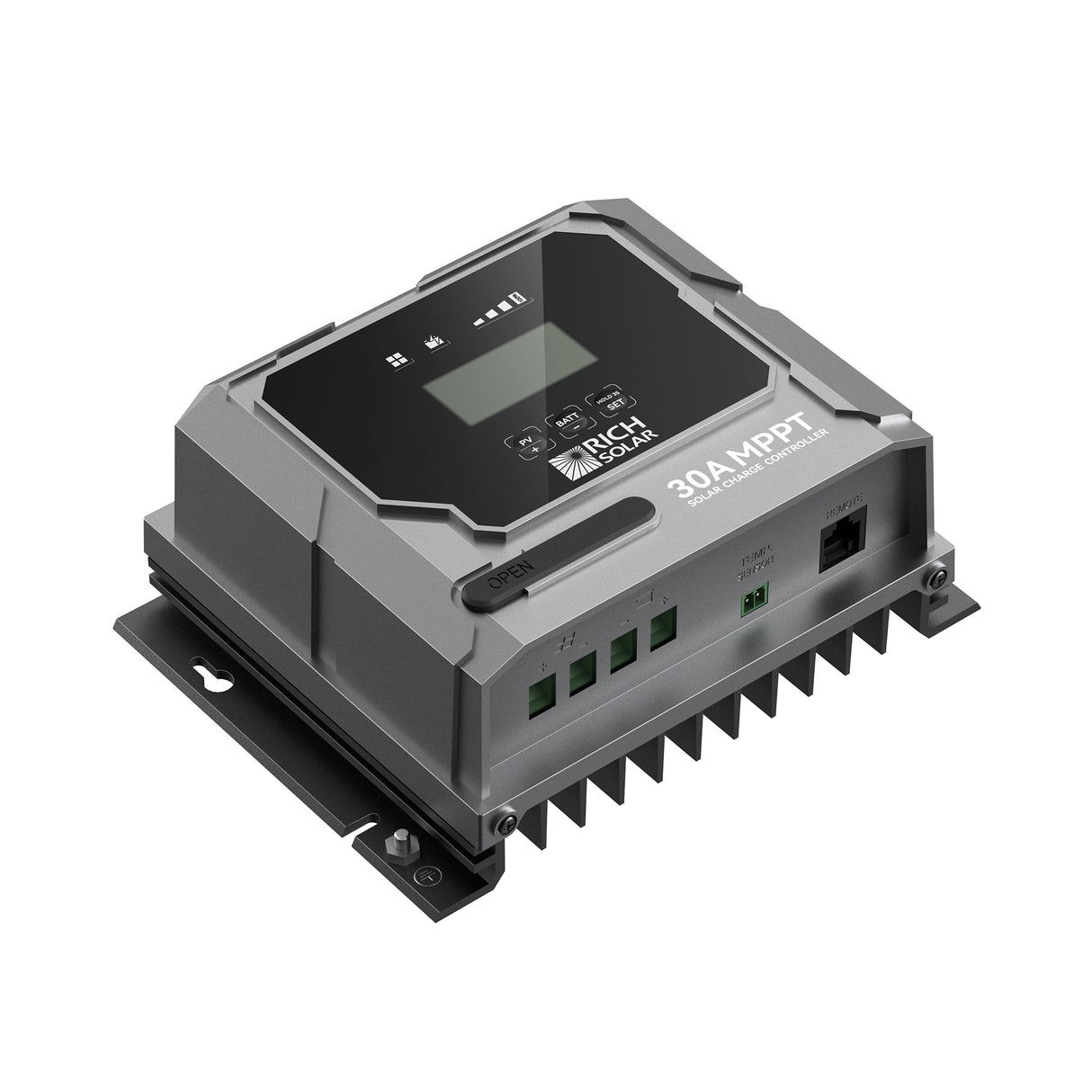 Rich Solar BRAVO 30 | 30 Amp MPPT Solar Charge Controller | Premium 30A 12V/24V MPPT Solar Controller - Image 3
