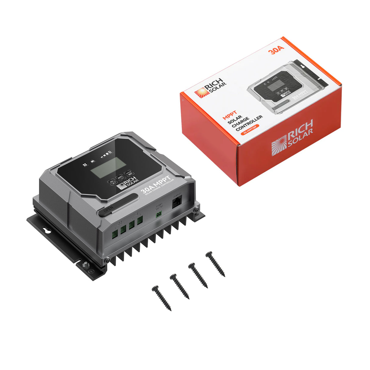 Rich Solar BRAVO 30 | 30 Amp MPPT Solar Charge Controller | Premium 30A 12V/24V MPPT Solar Controller - Image 9