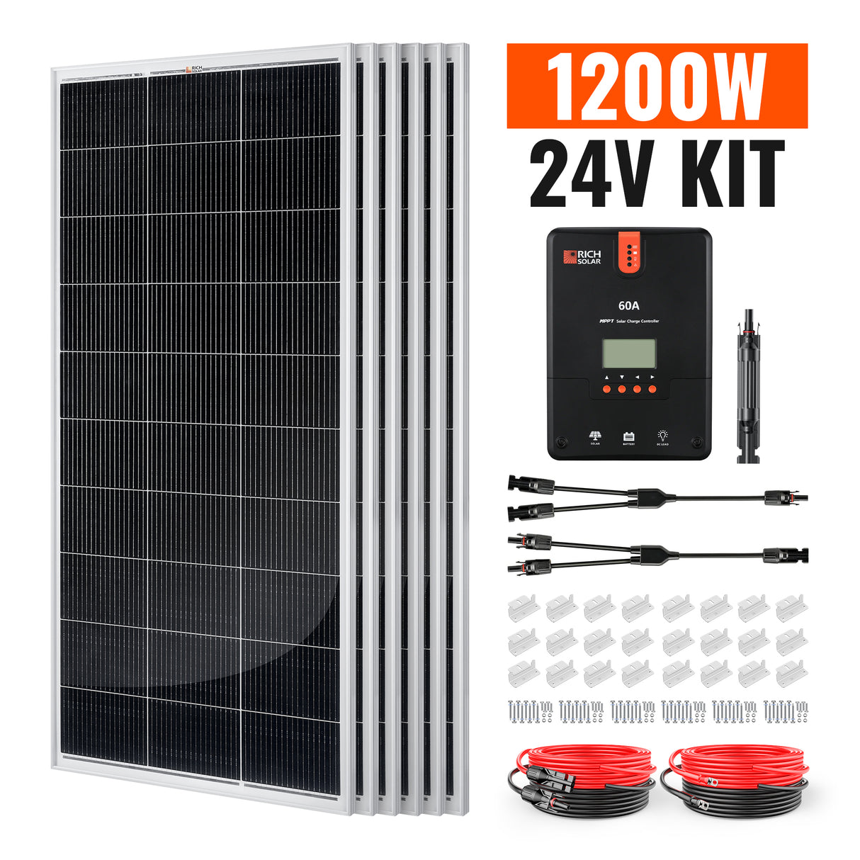 Rich Solar 24V Solar Kit (1.2kW) - Image 3