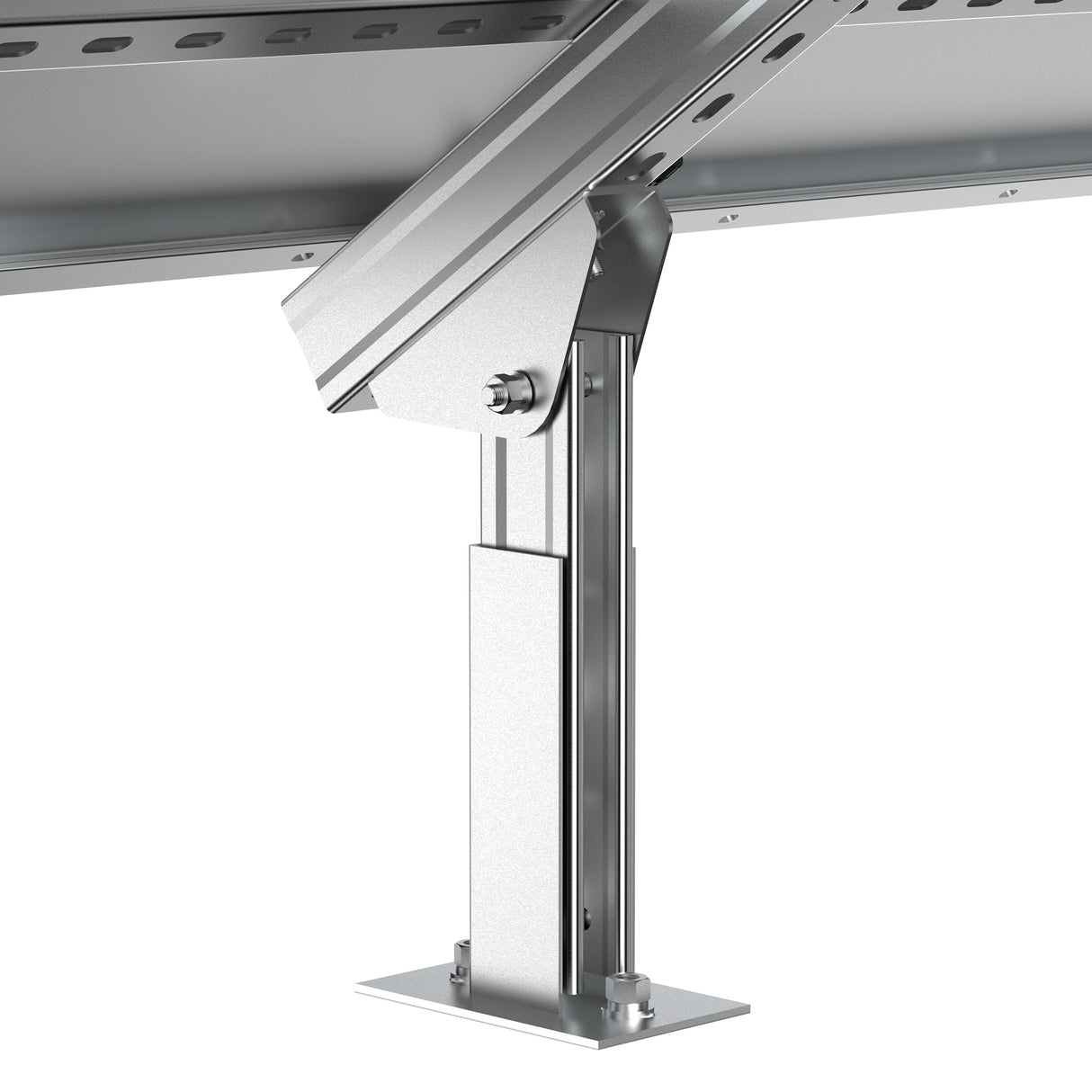 Rich Solar Solar Ground Mount | Fit MEGA 100/100 SLIM/MEGA 150 | Adjustable, Easy-to-Install Brackets for 1-4 Panels - Image 8