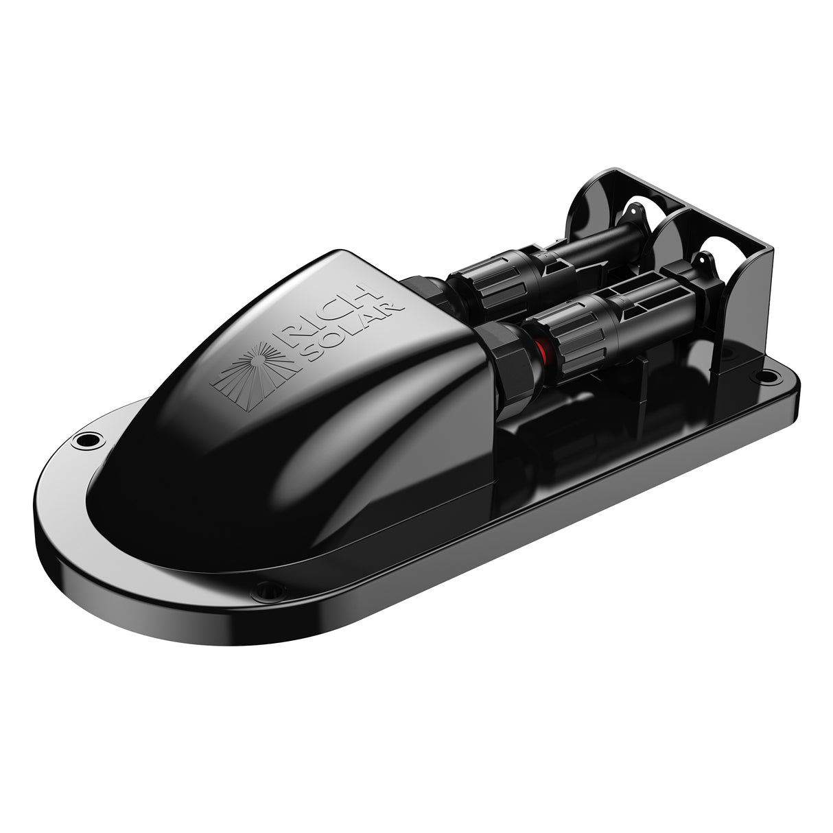 Rich Solar Cable Entry Plate | IP68 Waterproof Polypropylene Housing with UL 10AWG Wires and Solar Connectors - Image 2