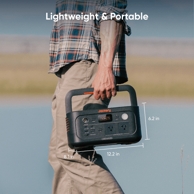 Jackery E600 v2 Solar Power Generator (640Wh)
